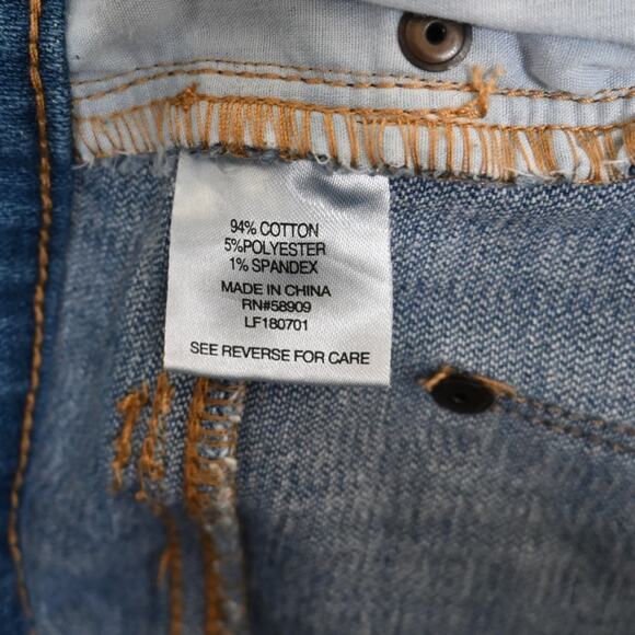 Gianni Bini Womens 5 Distressed Slim Ankle Slit Jeans - Picture 10 of 11